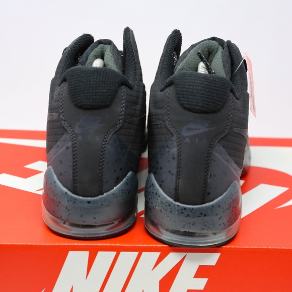 Nike Air Max Invigor Mid Black Running Shoes sz 8 - Picture 5 of 6